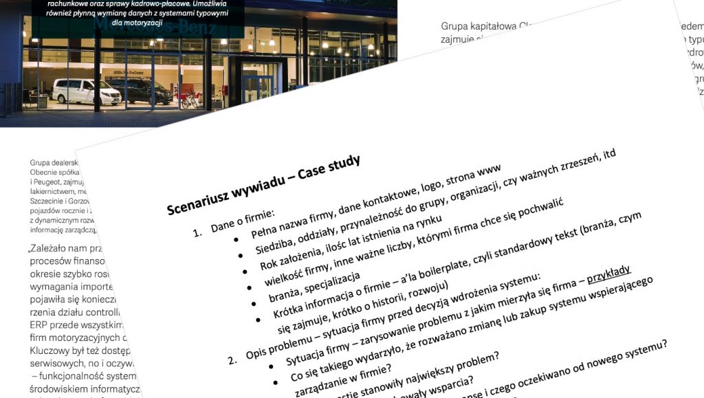 Scenariusz case study