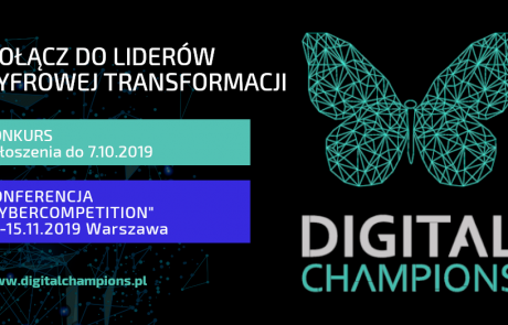 Konferencja Digital Champions - reklama konkursu