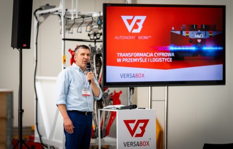 Versabox Demo Day Jacek Królik prezes firmy