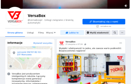 Versabox FB profil