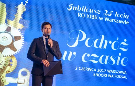 Konferencja PIBR - Gala Jubileuszu 25-lecia - prowadzący Andrzej Pieńko